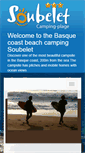 Mobile Screenshot of camping-soubelet-ocean.com